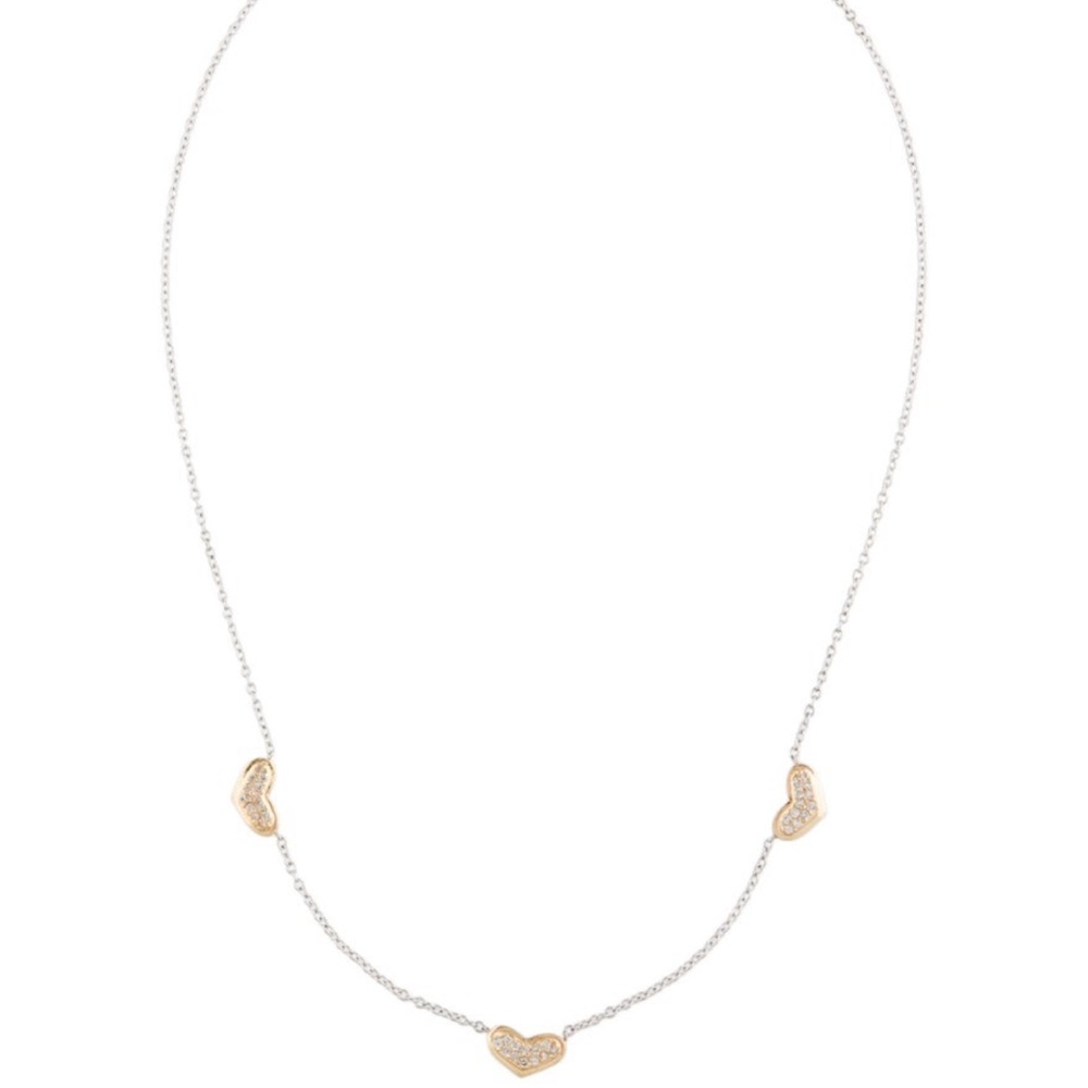 14k Diamond Heart Necklace